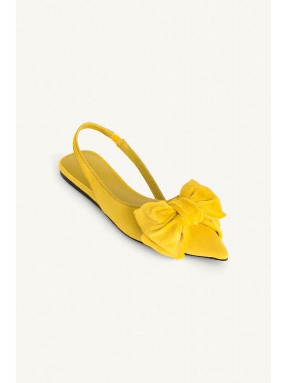ZARA LIMITED EDITION SLINGBACKS WITH LARGE BOW - Picture 7 of 8